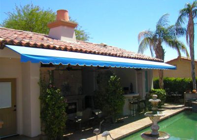 Stationary Patio Cover By Pool